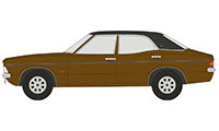 76COR3011 - Oxford Diecast Ford Cortina Mk3 - Tawny 