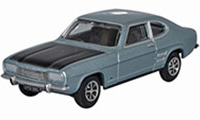 76CP004 - Oxford Diecast Ford Capri Mk1 - Blue Mink