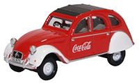 76CT007CC - Oxford Diecast Citroën 2CV - Coca Cola