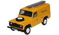New Modellers Shop - Oxford Diecast - Oxford Diecast British Telecom Land Rover Defender - 76DEF005