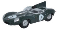 Oxford Diecast - D-Type Jaguar - Le Mans 1956 - 76XDTYP001