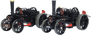 Oxford Diecast Fowler BB1 Ploughing Engine X 2 Master & Mistress - 76FBB006