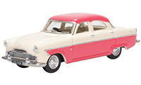 76FZ003 - Oxford Diecast Ford Zodiac Mk2 - Ermine White and Pink