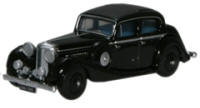 Oxford Diecast Black SS Jaguar 2.5 Saloon - 76JSS002
