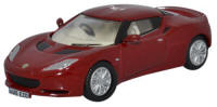 Oxford Diecast - Lotus Evora Canyon Red / Oyster - 76LEV001