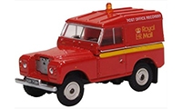 76LR2AS002 - Oxford Diecast Land Rover Series 2A SWB Hard Top Royal Mail (PO Recovery)