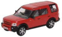 Oxford Diecast Land Rover Discovery 3 - Rimini Red Metallic - 76LRD008