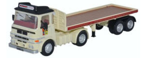 Oxford Diecast ERF LV Flatbed - Scottish and Newcastle - 76LV005