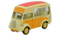 76MJ003 - Oxford Diecast Morris J - Ice Cream Van - Rossis