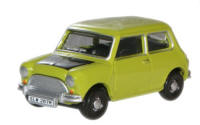 Oxford Diecast Classic Mini Lime Green (Mr Bean)  - 76MN005