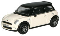 New Modellers Shop - Oxford Diecast - New Mini - White - 76NMN002