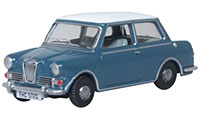 76RE002 - Oxford Diecast Riley Elf MkIII Persian Blue Snowberry White
