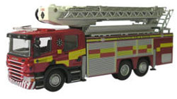 Oxford Diecast -  Strathclyde Fire & Rescue Aerial Rescue Pump - SAL001