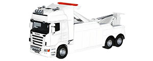 Oxford Diecast Scania Topline Recovery Truck White - 76SCA03REC