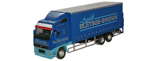 Oxford -Diecast Volvo FH Curtainside Lorry - David Bletsoe-Brown - 76VOL01CL
