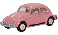 76VWB011HK - Oxford Diecast Volkswagen Beetle - Pink (HK Registration)