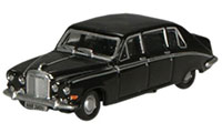 NDS006 - Oxford Diecast Black Daimler DS420 Limousine - N-Gauge
