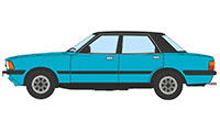 NFC5002 - Oxford Diecast Ford Cortina Mk5 Cosmos Blue