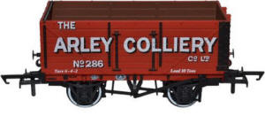 Oxford Rail - 7 Plank Mineral Wagon Arley Colliery No.286 - OR76MW7006
