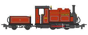 51-251C PECO Small England PECO/KATO Locomotive - 'Palmerston' (Maroon)