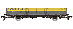 915016 Rapido Trains - OAA No. DC100065, Civil Link Grey / Yellow