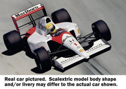 C3095 Scalextric McLaren MP4-6 - Ayrton Senna 1991 F1 World Drivers Champion