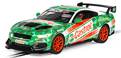 C4327 - Scalextric Ford Mustang GT4 - Castrol Drift Car
