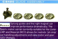 Scalextric Slot Cars - c8420 round guide pk spring