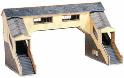 Superquick Model Card Kits - A9 Covered Footbridge