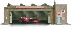 Superquick Model Card Kits - B34 Depot Building