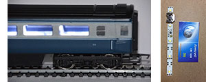 CL1 - Train-Tech - Automatic Coach Lighting - Cool White (Standard)